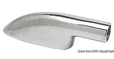 Image de Embout de main courante en laiton, chromé 22 mm , 1 pièce
