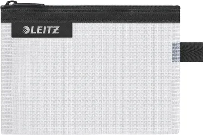 Produktbild von LEITZ Reißverschlusstasche WOW Traveller, Größe L, schwarz wasserabweisend, für die tägliche Aufbewahrung von