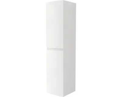 Produktbild von Hochschrank Vague Höhe 170 Breite 40 Tiefe 38 cm Weiß glänzend