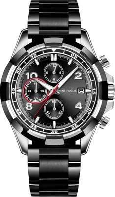 Produktbild von Mini Focus TY-23935 Uhr – Stilvoll in Schwarz/Silber KP23935