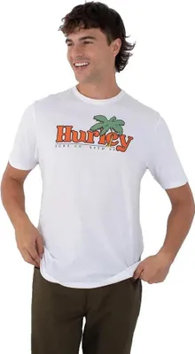 Produktbild von Hurley Oz Kurzarm-t-shirt Weiß L Herren Weiß L