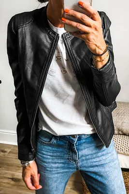 Produktbild von OMG Damen-Bomber Biftu schwarz S