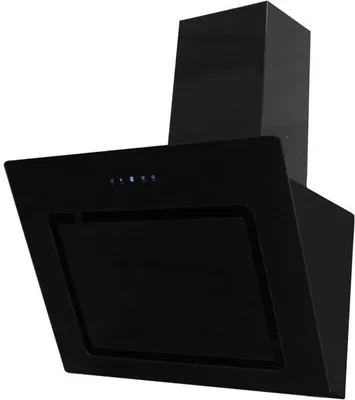 Produktbild von PKM Dunstabzugshaube mit Randabsaugung Kopffreihaube S7-90ABTH schwarz 90 cm