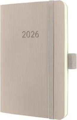 Zdjęcie produktu dla sigel C2631 sigel Conceptum 2026 kalendarz kieszonkowy, ok. DIN A6, taupe