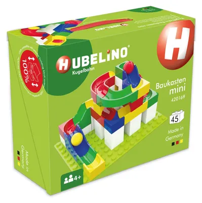 Imagen del producto de Baukasten Mini, set de 45 piezas, circuito de canicas, compatible, juguete recomendado para mayores de 4 años