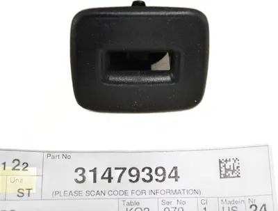 Zdjęcie produktu dla VOLVO S60 III Oryginalny zaczep podsufitki lewy prawy czarny OE 31479394