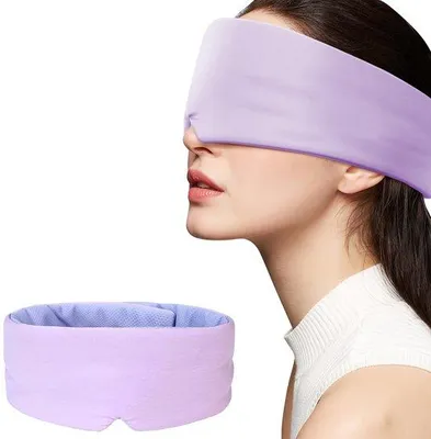 Produktbild von Schlafmaske für Seitenschläfer, weich, atmungsaktiv, hautfreundlich