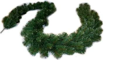 Produktbild von Weihnachtsgirlande Dicke Künstliches Tannengirlande Weihnachtsdeko Grüne 275cm 320 Spitzen