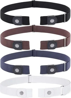 Produktbild von Unsichtbare Damen Stretch Gürtel,Stretch Gürtel ohne Schnalle,Invisible Elastic Belt,Buckle-Free Elastic Belt,für Jede Größe PersonB