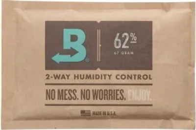 Obrázek produktu pro Boveda Hygro Pack 67 gramů 62% vlhkost - Sušení bylinek Feminizace Sklizeň Pěstování v interiéru Venkovní pomocníci při sklizni Sklizeň
