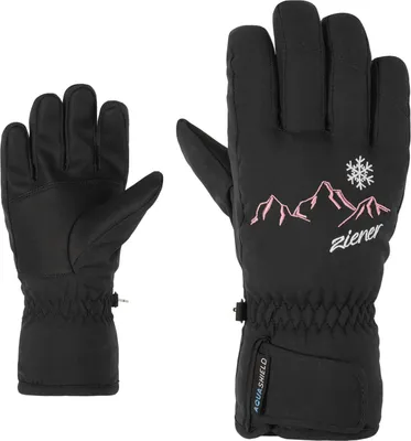 Produktbild von Ziener Alpine Kinder Ski Handschuhe LAILLA-Z schwarz - 7,5