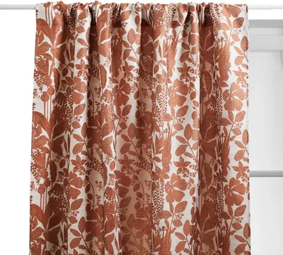 Produktbild von Vorhang samara 140x260cm terracotta - Atmosphera créateur d'intérieur