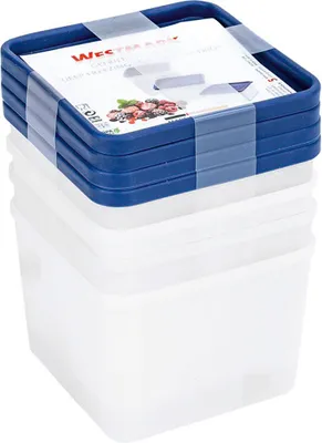 Obrázok produktu pre WESTMARK Trio mraziacich nádob 0,5 l 4ks