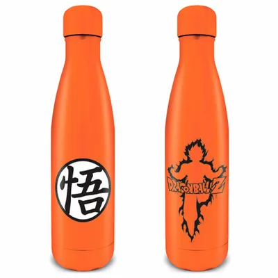 Image de Dragon Ball Z Bouteille d'eau Goku Kanji