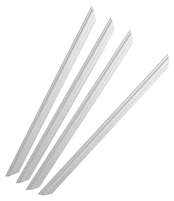 Produktbild von Decosa Wandkassetten-Set Melissa, weiß, 25 mm, 45 cm x 45 cm - 2 Sets