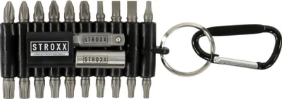 Produktbild von Stroxx Bit-Set 22-Teilig 1/4 X 25Mm Mit Gummihalter