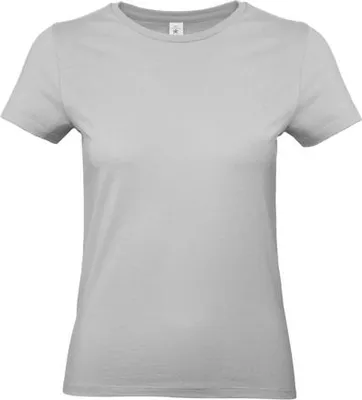 Produktbild von Damen-T-Shirt, Kurzarm - B&C #E190/W - pacific grey - Größe L