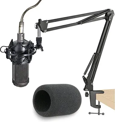 Image de Perche de micro réglable pour studio et scène