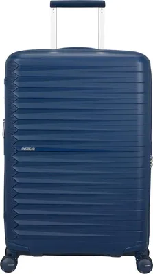 Image de American Tourister trolley Fastforward Spinner 68 / 25 TSA EXP Trolley Navy Blue bleu marine