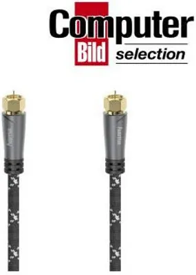 Obrázek produktu pro Hama 00205078, 3 m, F, F, Černá, Šedá