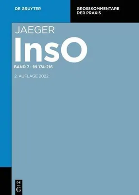 Produktbild von Insolvenzordnung §§ 174-216