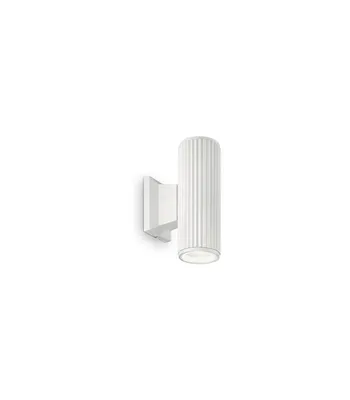 Produktbild von Moderne Wandleuchte Aluminiumsockel Weiß 2 Lichter 5W 4000K Natürliches Licht