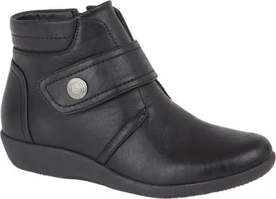 Produktbild von Boulevard - Damen Stiefeletten DF1860 (37 EU) (Schwarz)