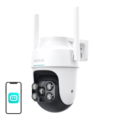 Image de Caméra Wifi extérieure rotative Botslab Pt W312 4Mp 5G