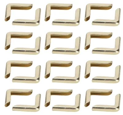 100 Retro-Buchecken-Schutz, Gold, für Bücher & Alben