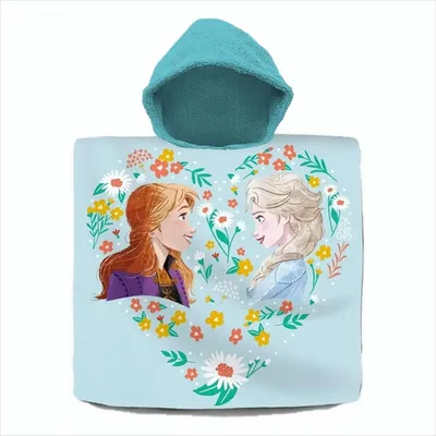 Produktbild von Disney Frozen Handtuch Poncho aus Baumwolle