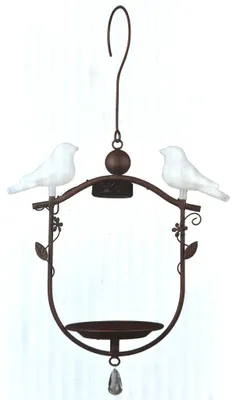 Produktbild von HI 70438 LED Solar Vogelfutterstation mit Farbwechsel