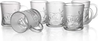 Produktbild von BANKETT-Set Glas Tassen Rosalia 250 ml, 6 St.