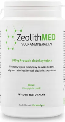 Obrázek produktu pro ZeolithMED 200g Zdravotnický prostředek CE0477 Zeolitový detoxikační prášek