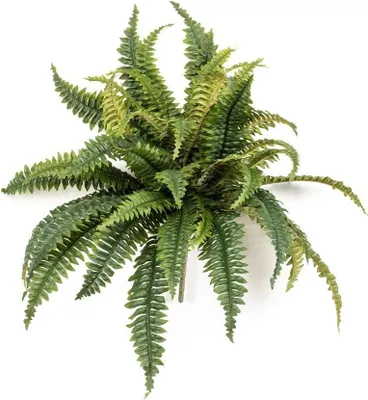 Produktbild von artplants.de Deko Schwertfarn ALSAWO auf Steckstab, grün, 50cm - Künstliche Farnpflanze