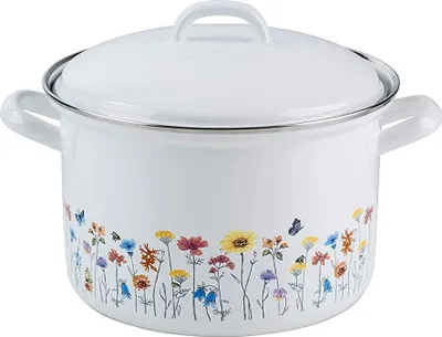 Zdjęcie produktu dla Riess Country Flora garnek do mięsa z pokrywką Ø14cm 1 litr indukcja