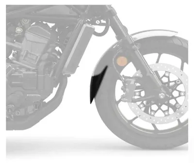 Produktbild von Puig Honda Cmx1100 Rebel Dct 2024 Vorderradkotflügelverlängerung Schwarz  Schwarz One Size