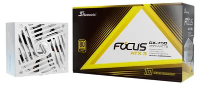 Image de Seasonic Alimentation 750W FOCUS-GX-750 ATX3 Modulaire (Or) W