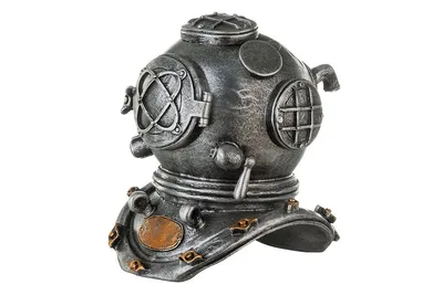 Produktbild von Casablanca Poly Helm Skulptur silber mit kupfer Element