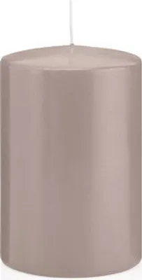 Produktbild von Kerzen Silbergrau, Stumpenkerzen Silbergrau 6 x 3,7,8 cm (H x Ø), 24 Stück, Wiedemann Kerzen, Markenkerzen  Germany in RAL Qualität