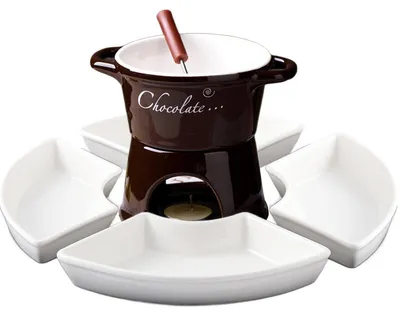 Produktbild von Keramik-Schokoladen-Warmwassertopf, Eiscreme-Warmwasserbecher, Käse-Warmwasserbecher, kleiner Warmwasserbecher