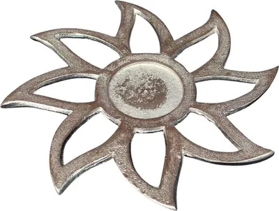 Immagine prodotto di Portacandela Sole in alluminio