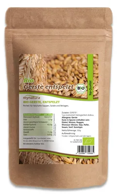 Produktbild von Mynatura  Gerste entspelzt - ab 500g Beutel - 2000g