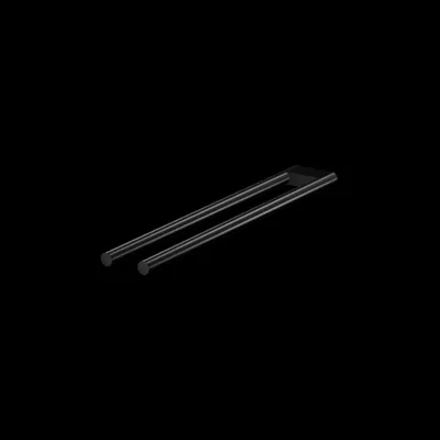 Image de Porte-serviettes Steinberg Série 480, à 2 bras, 450 mm, en acier inoxydable, 4802550S