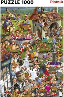 Immagine prodotto di Puzzle Piatnik Storia del vino 1000 pezzi (F. Ruyer)