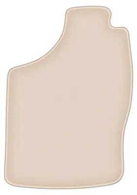 Produktbild von DURBAN Beige Velours-Fahrerfußmatte für Opel Astra F Schrägheck, Limousine, Kombi, Cabrio (1991-2002)