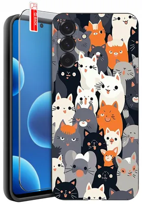 Produktbild von Hüllen für das Samsung A37 5G – Designs | Mattes Silikon-Case + 9H-Glas
