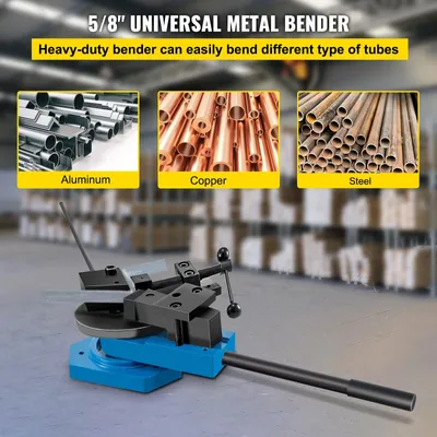 Zdjęcie produktu dla Giętarka metalowa - Urządzenie do gięcia metalu - Wielofunkcyjna giętarka - Urządzenie do gięcia - Maszyna do gięcia - 3 w 1