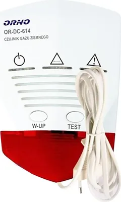 Image de Détecteur de gaz OR-DC-614 - Alimentation sur secteur - Compact - Très sensible - Fonction d'alarme