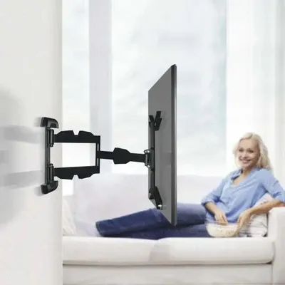 Zdjęcie produktu dla Hama 00220841, 81,3 cm (32"), 165,1 cm (65"), 25 kg, 400 x 400 mm, -12 - 2°, Czarny