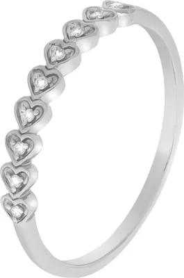 Produktbild von Diamonds by Ellen K. Ring 375/- Gold weiß 016 (50,5) Brillant weiß 316370019-2-1